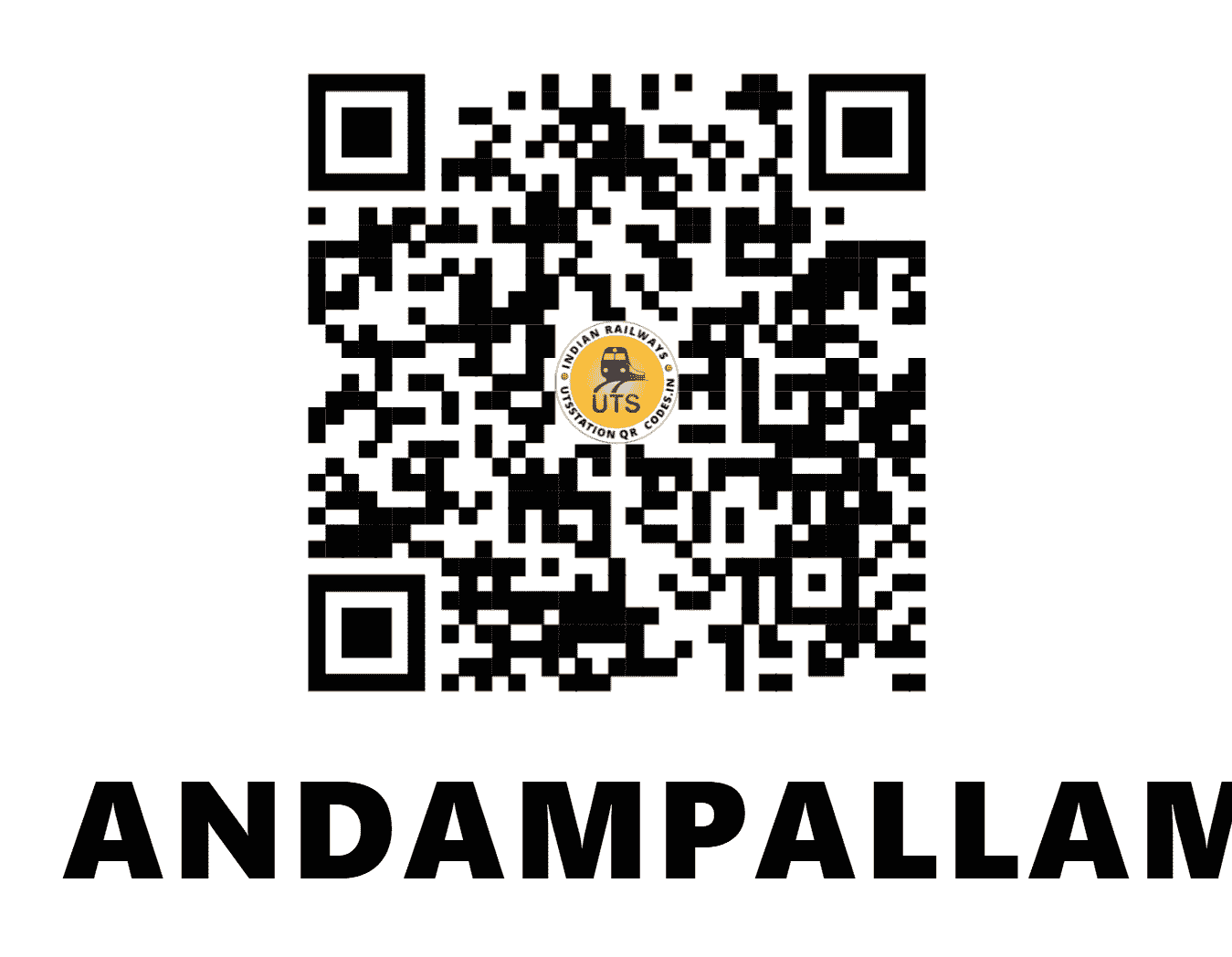 UTS QR Code for ANDAMPALLAM - AND - SR (TAMIL NADU)